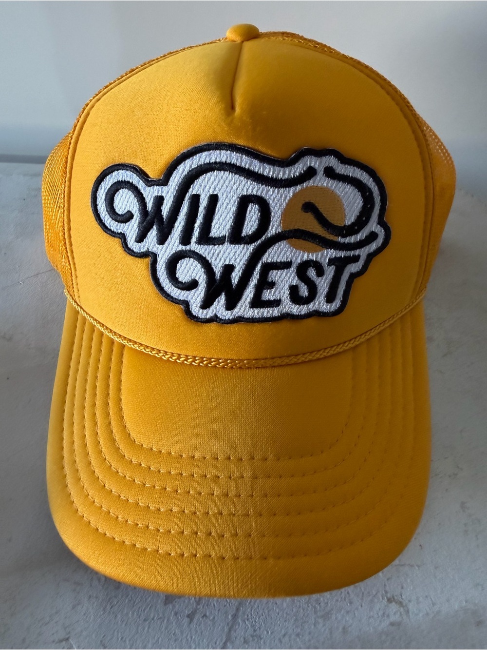 Yellow Trucker Cap - Women's Hat